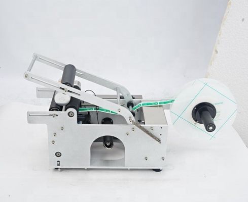 Buy Industrial Semi Automatic Bottle Labeling Machine For Round Jars Cans online manufacture