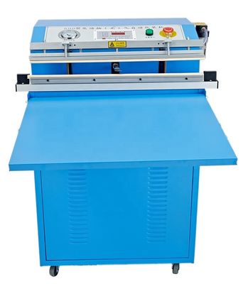 Buy 110V DUOQI VS-600E Vertical Type Gas Flushing Sealer for Meat Coffee Bean Rice Automatic Packer Vacuum Sealer online manufacture