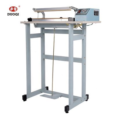 Buy SF-400 DUOQI Plastic Bag Foot Pedal Heat Sealing Machine with Cutting and Sealing Type online manufacture
