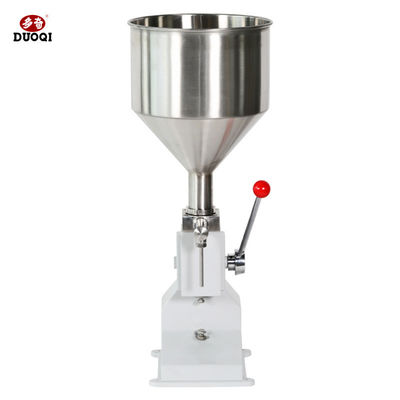 Buy High Accuracy Filling ≤±1% 3400 Mm DUOQI A-03 Manual Type Paste and Liquid Filling Machine online manufacture