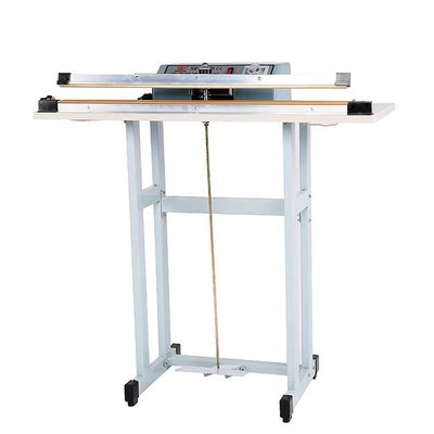 Buy 71000 mm Electric Driven Plastic Food Bag Pouch Heat Package Sealing Machine for Market online manufacture