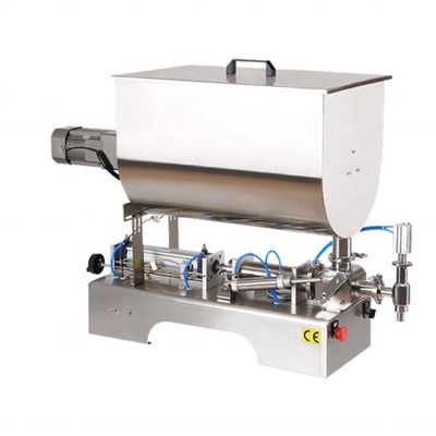 Buy 200 BPH Semi Auto Pneumatic Liquid Filling Machine With Heater And Mixer online manufacture