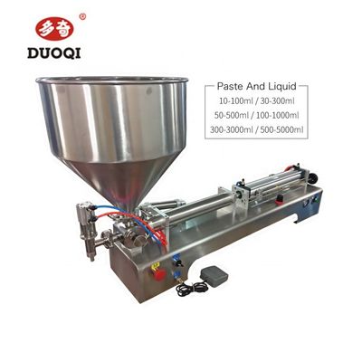 Buy Restaurant Industrial Filling Machine Horizontal Pneumatic Liquid Paste Filling Machine online manufacture