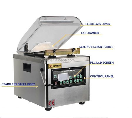 Buy Small Automatic Vacuum Food Hardware Skin Packaging Plastic Bags Machine 580420570 mm online manufacture