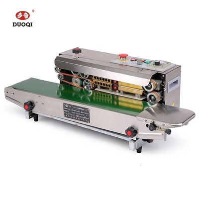 Buy Electric Driven DUOQI FR-770SS Stainless Steel Heat Sealing Machine for Packaging Film online manufacture