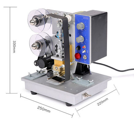 Buy High Precision Electric Hot Stamp Ribbon Printer For Expiry Date Printing online manufacture