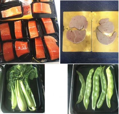 Fish And Meat Table Type Filling Vertical Vacuum Air Press Packing Machine for Packing