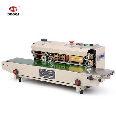 DUOQI FR-770 Table Plastic Bags Sealing Machine with Digital Panel and 25 m/min Speed
