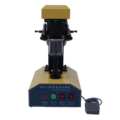Electric Driven DUOQI DQ-160 Semi-Automatic Tin Can Sealing Machine for PET Plastic Cans