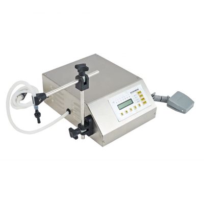 Small Digital Control 3.2 L/min Bottle Liquid Filling Machine for Oil Pouch Packaging