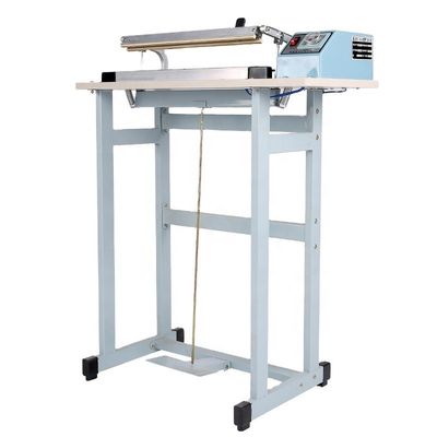 71000 mm DUOQI SFTD-600 CE Iron Foot Pedal Enseal Sealer Bag Sealer with Knife Heat Sealer Semi-Automatic Sealing Machine