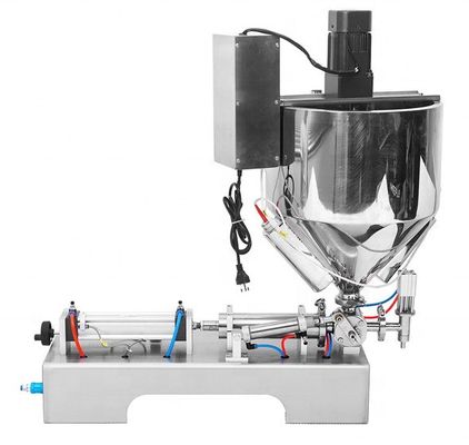 Semi-Automatic Industrial Filling Machine 0.4 Mpa Lipstick Heating Stirring Filling Machine