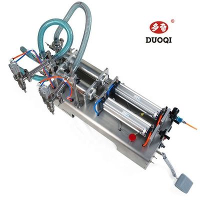 110V Production Line Coconut Milk Water Honey Cosmetic Lip Gloss Liquid Filling Machine