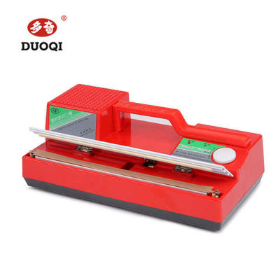 SF-270 Red Color Portable Manual Plastic Hand Press Sealer 27cm Plastic Body Portable