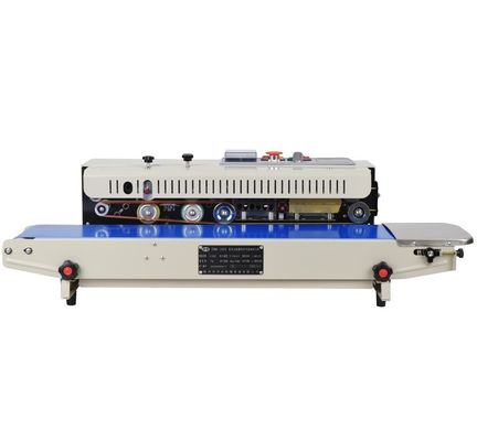 FRD-1000 Ink Printing Horizontal Band Sealing Machine with Packaging Type Case 26 kg