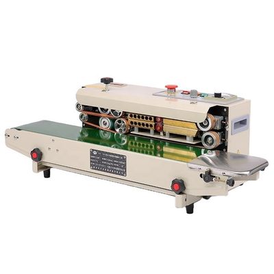 Electric Driven DUOQI FR-770 Commodity Shrink Sleeve Seaming Machine Continuous Sealing Machine with Counter