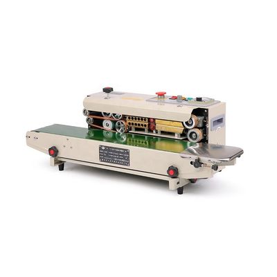 220 V/Hz DUOQI FR-770 Painted Aluminum Foil Plastic Bags Pouch Continuous Sealing Machine for Digital Panel
