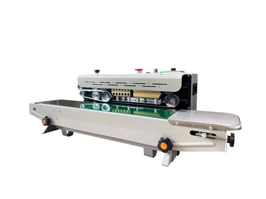 FR-900 Automatic Band Sealer Machine Dry-Ink Printing High Efficiency